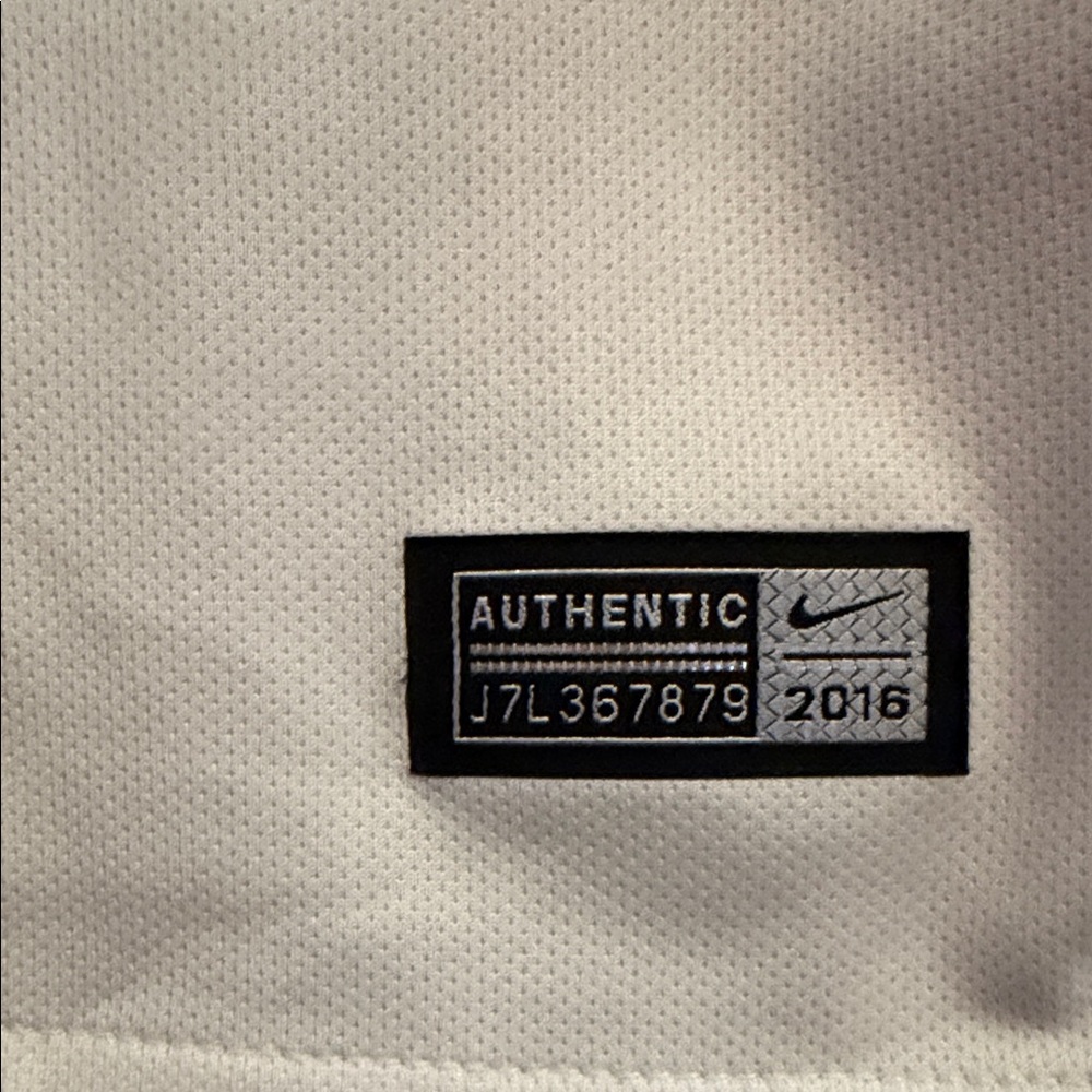 Nike White and Blue USA Soccer Jersey - Picture 3 of 5